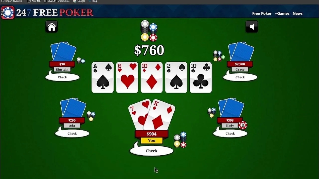 Poker simulator